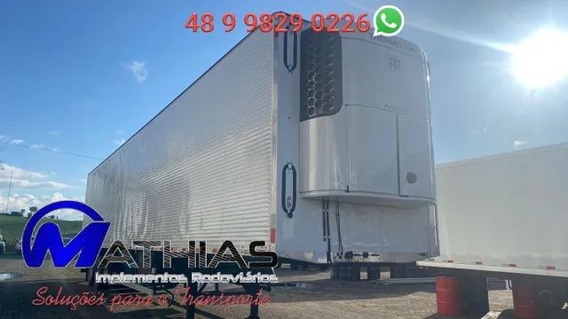 Semi Reboque Frigorifico Marca Niju Ano 2014/14 Altura interna 2.50 livre Thermo King