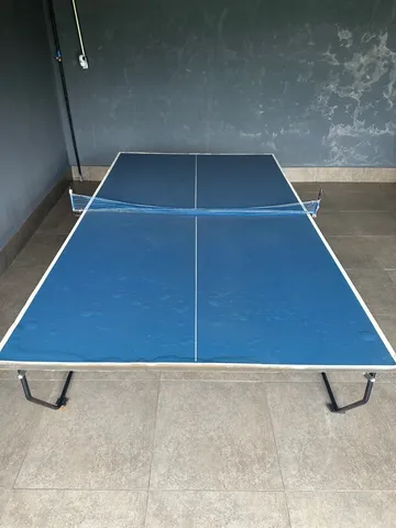 Mesa de Ping Pong/ Tênis de Mesa Klopf Dobrável com Rodas, Jogo de  Tabuleiro Klopf Usado 41132775