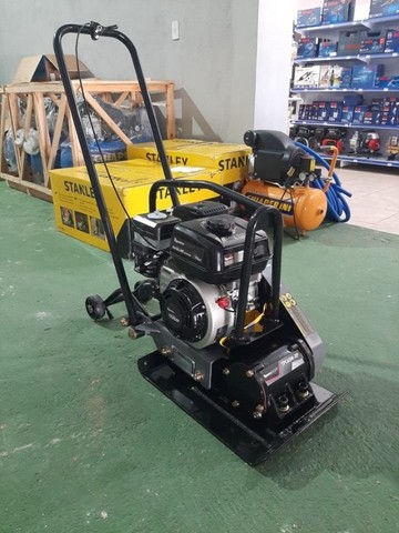 Placa Vibratória Compactadora a Gasolina 196cc 6.5hp 4t - Tpc60wxp Toyama (Loja)
