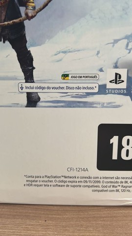 Playstation 5 ragnarok bundle (NÃO TROCO EM XBOX POR FAVOR NÃO INSISTAM)