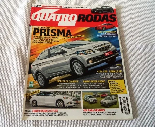 Revista Quatro Rodas Março 2013. Edição 641.
