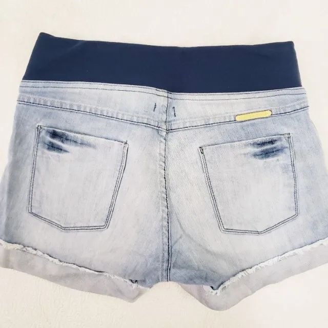 Shorts Jeans Gestante P - Foto 3