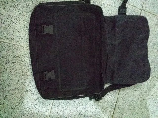 Pasta tipo carteiro preta  - Foto 2