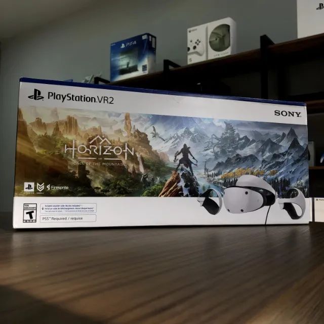 Óculos VR Sony Playstation VR2 + Jogo Horizon Call of the Mountain