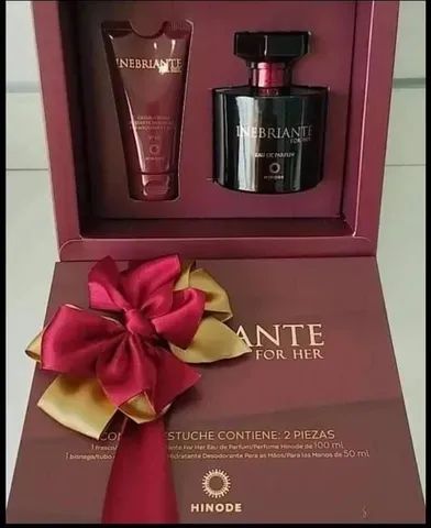 Kit Perfume Inebriante Feminino E Masculino Hinode