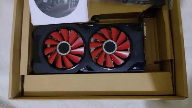 Placa de video xfx 2024 radeon rx 570 8gb