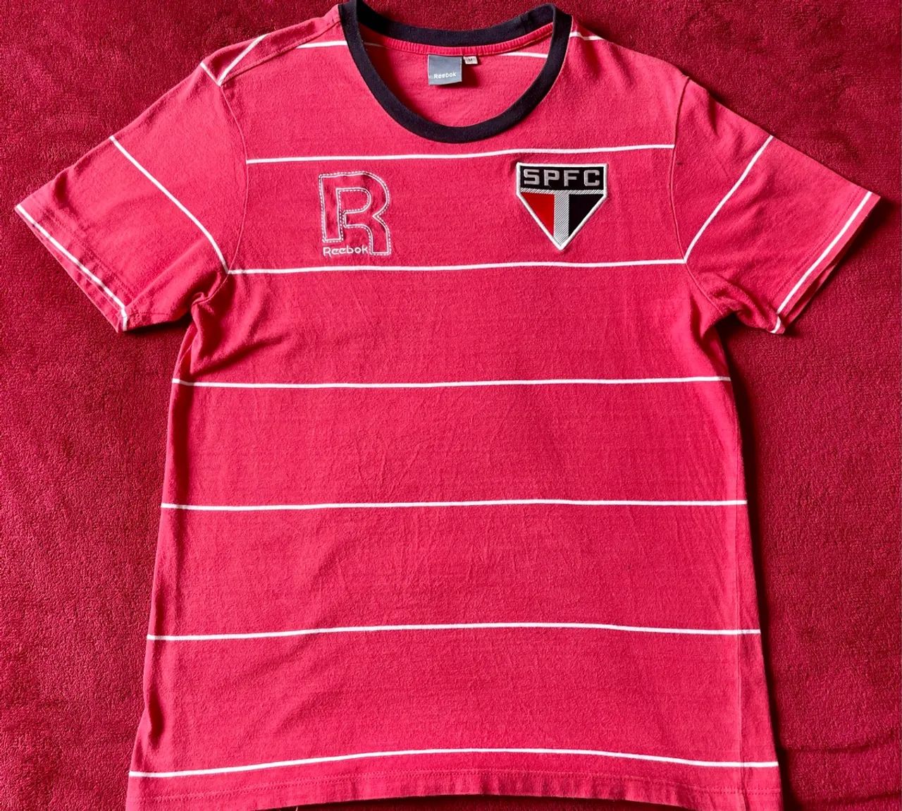 Lote Com 3 Camisetas Do São Paulo Futebol Clube Reebok