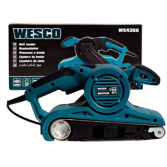 Lixadeira de Cinta Elétrica 920W  Wesco - Foto 4