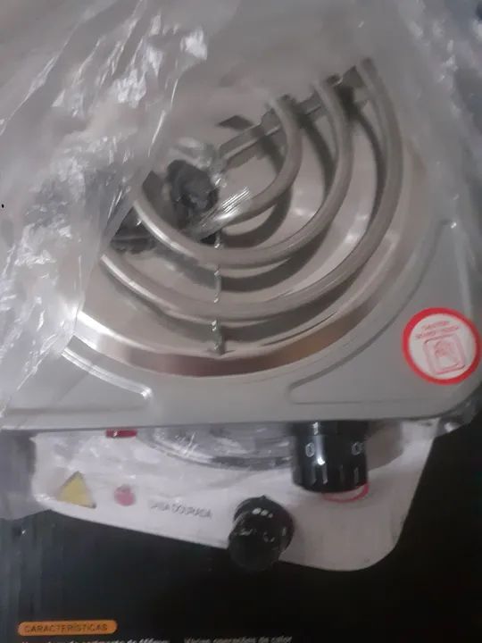 Fogão elétrico com brinde de cortesia para fazer lanche ou comida chame no Zap - Foto 2