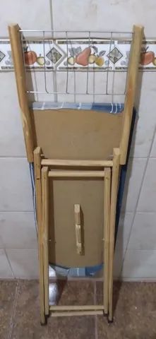 Tábua de passar roupas c/suporte (estampada) - Foto 3