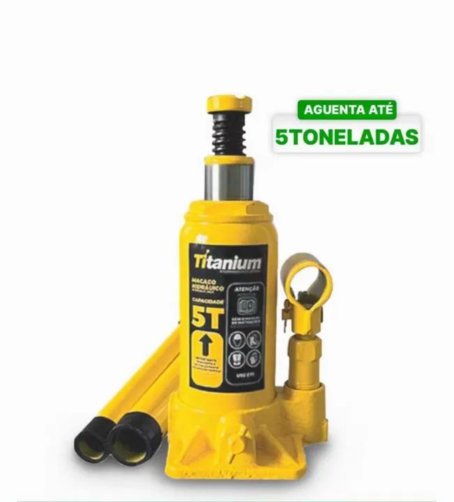 Macaco hidráulico garrafa 5 toneladas - Foto 2