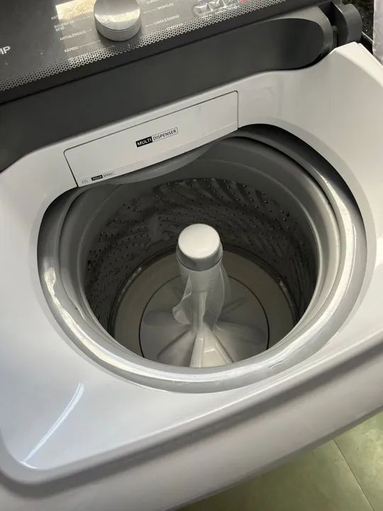 Máquina De Lavar Brastemp 12kg Autom. Branco Bwk12a Edredom - Foto 3