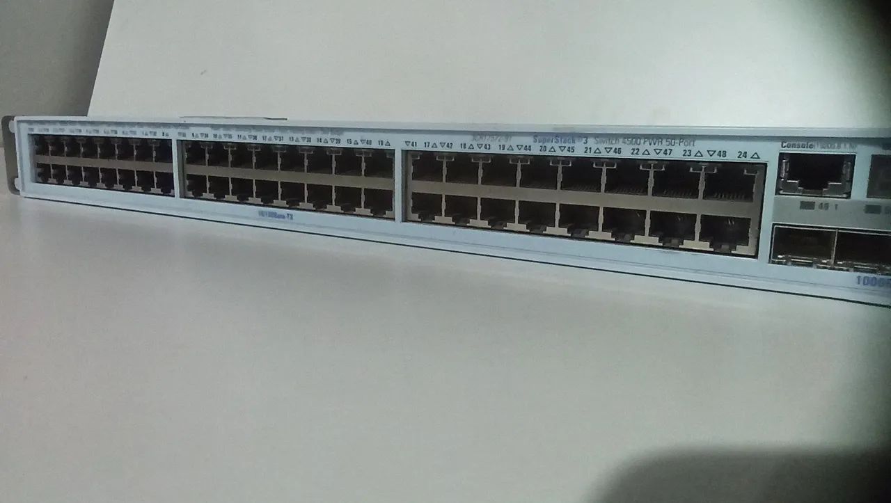 Switch de Rede 3Com 48 Portas Gigabit - Foto 4