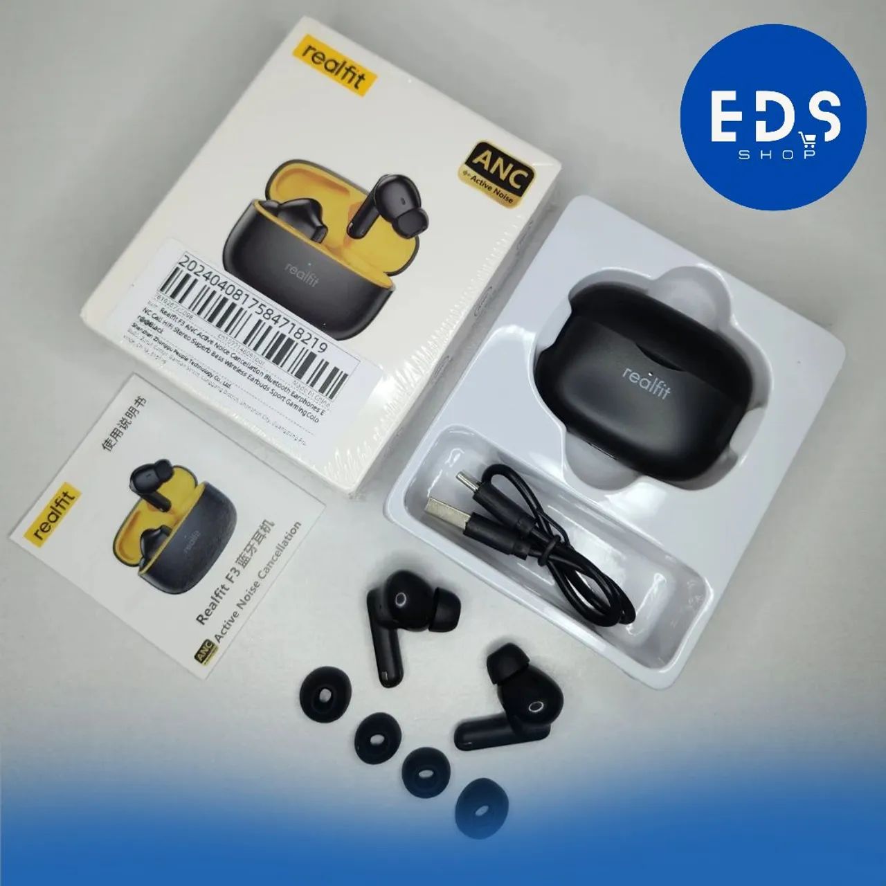 Fone Realfit F3 - Com Cancelamento de Ruído Ativo  - Foto 4