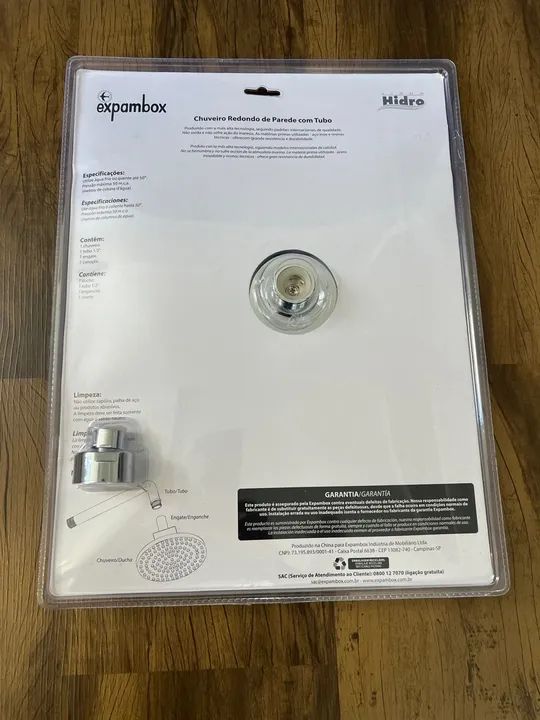 Chuveiro redondo forte e relaxante  - Foto 3
