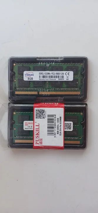 MEMÓRIA DDR3L 8 GB FREQUÊNCIA 1333 PRA NOTEBOOK  - Foto 2