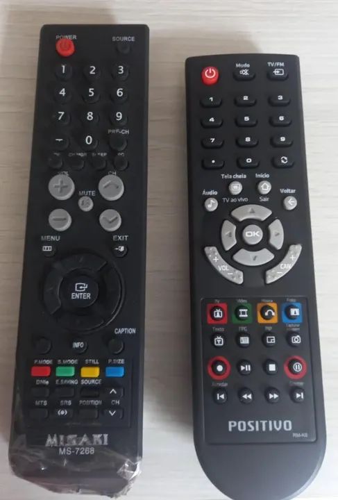 Controle remotos kit 2 peças não funcionam para conserto. - Foto 3