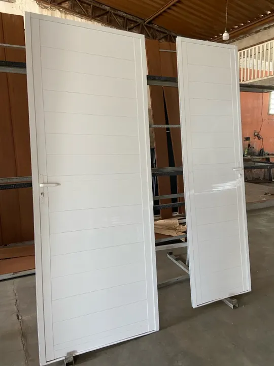 PORTAS PRONTA ENTREGA ALUMÍNIO BRANCO