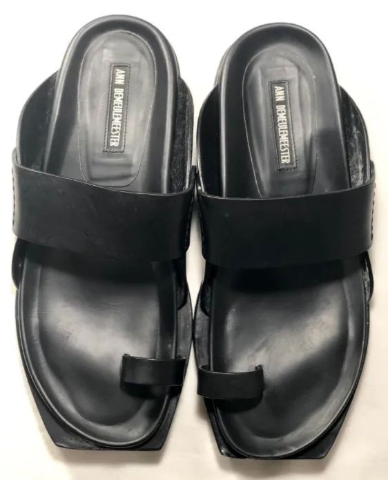 Chinelo de dedo Ann Demeulemeester tam 40 - Foto 2