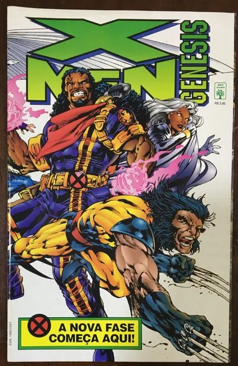 Revista X-men Genesis - A Nova Fase Começa Aqui!!!