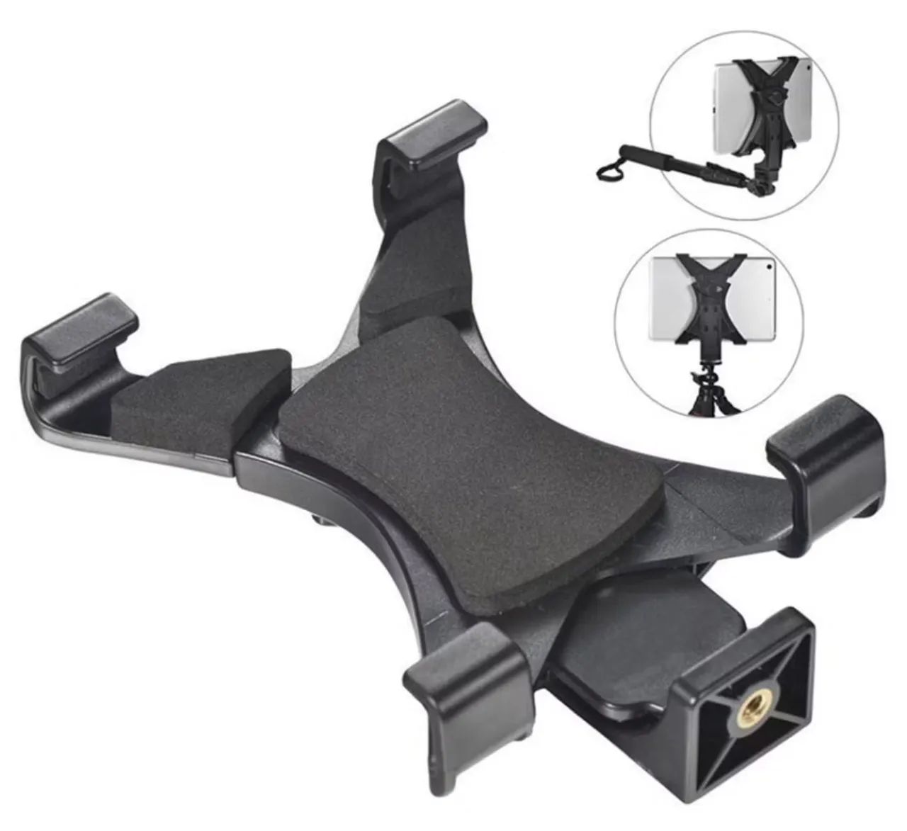 Adaptador Suporte de Tripé para Tablet iPad universal 