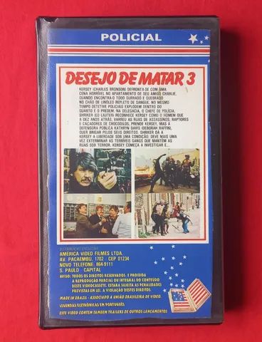 VHS Terror. RARO. O anticristo e desejo de matar 3 - Foto 4