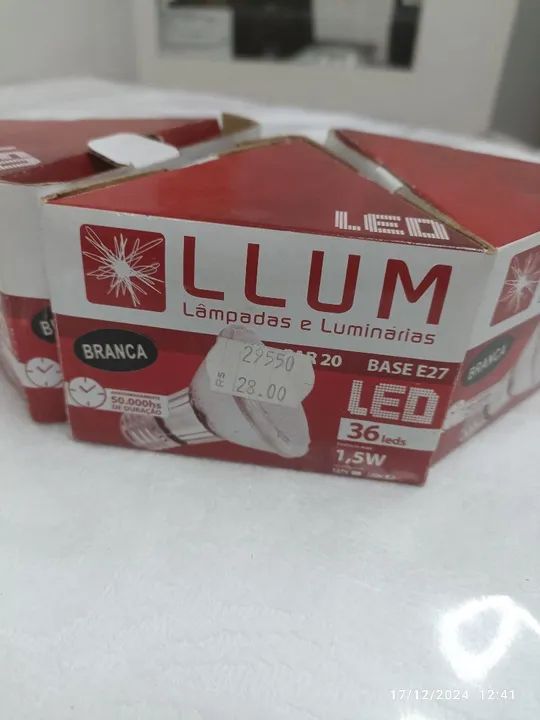 Lâmpada LED Branca E27 36 Leds 1,5W - Foto 3