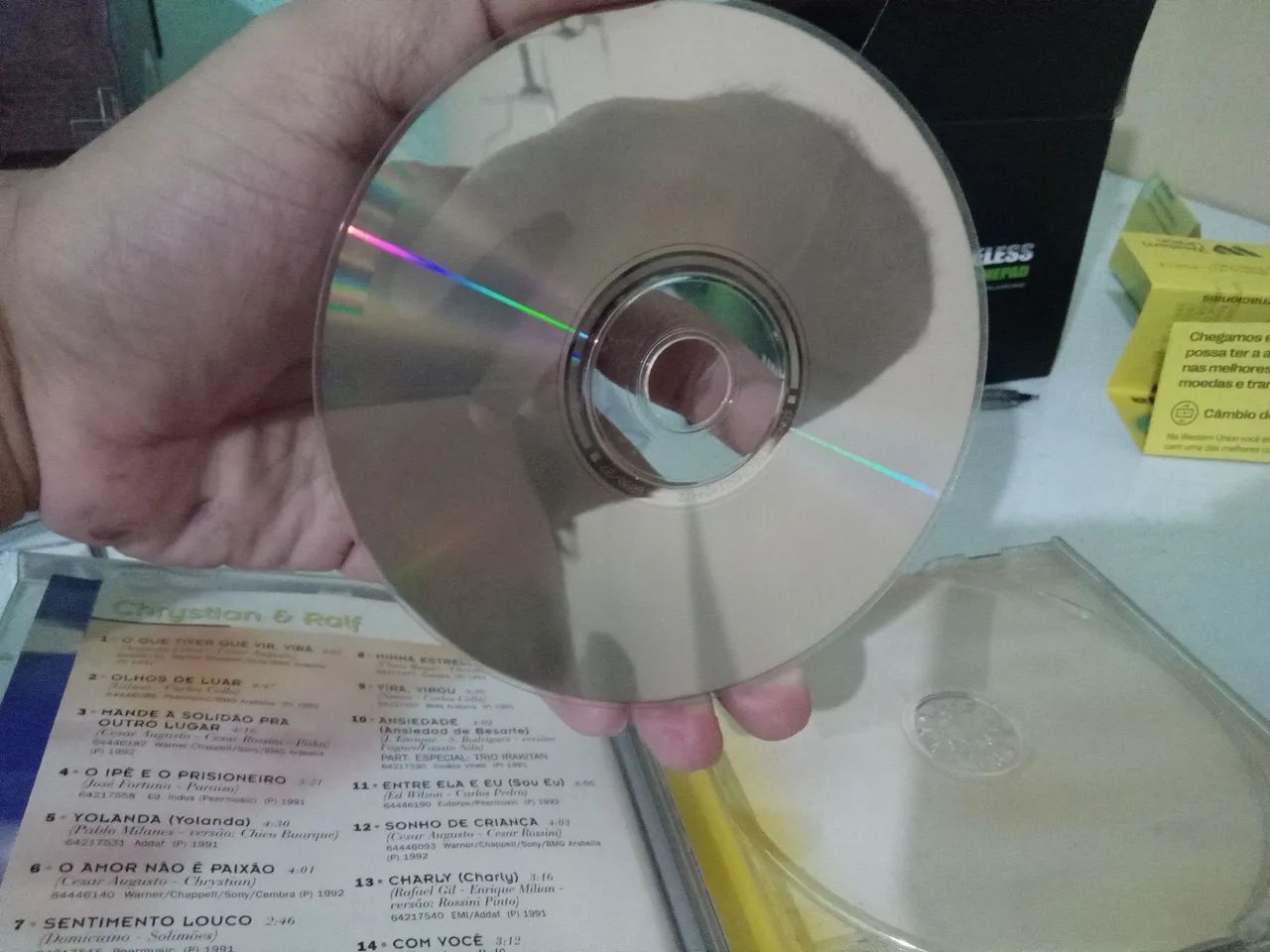 CD -  o melhor de Chrystian & Ralf original  - Foto 4