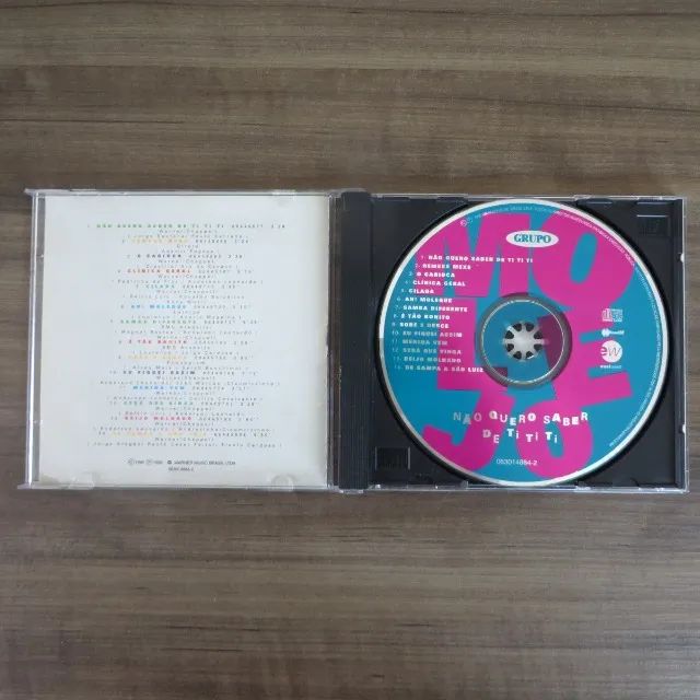 CD Grupo Molejo - Não Quero Saber de TiTiTi - Foto 3