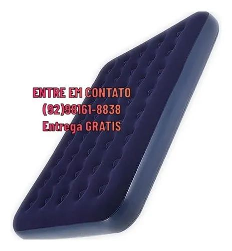 PROMOÇÃO!! Colchão casal inflável + Bomba aguenta até 300kg - Foto 3