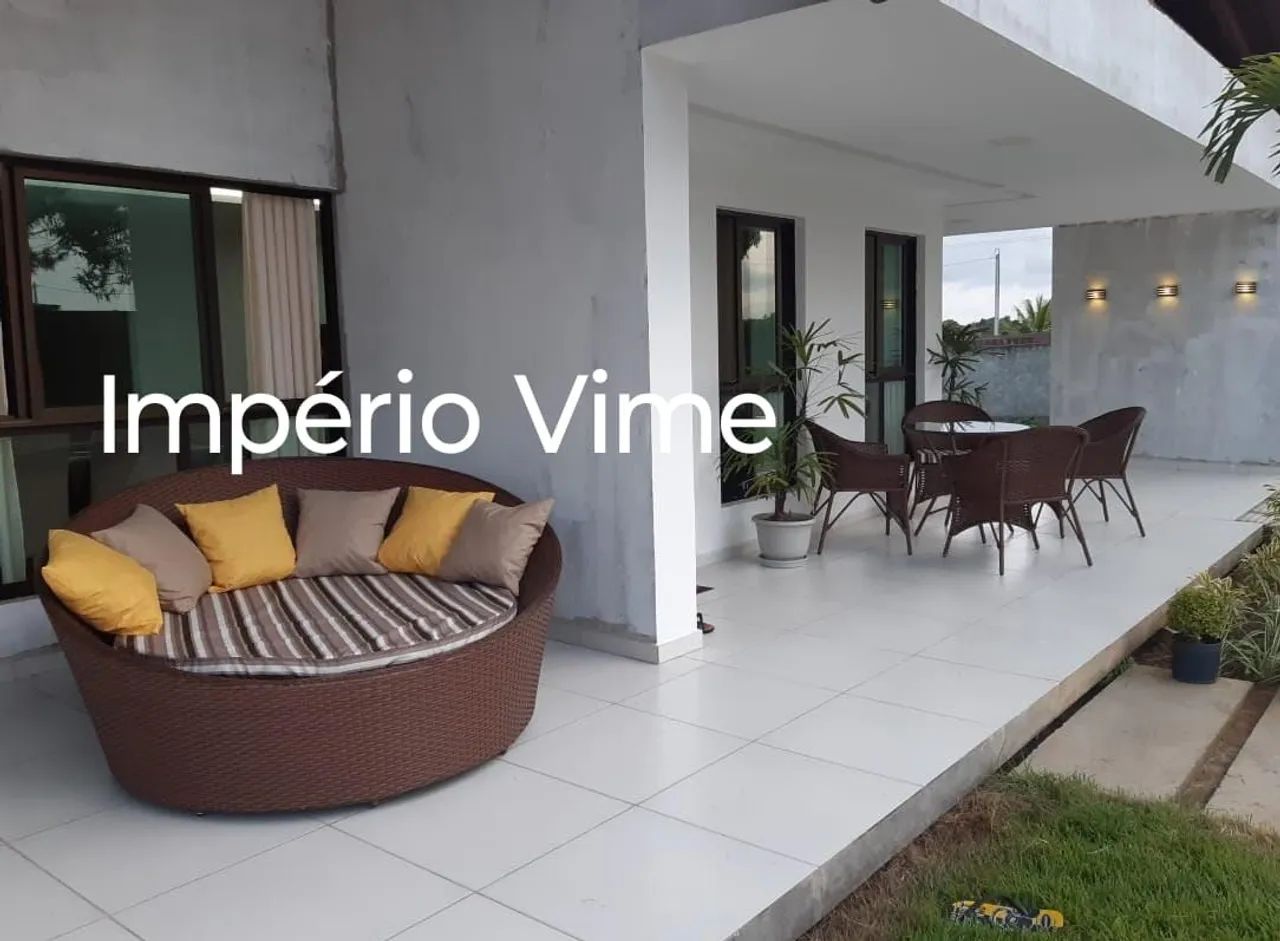 Promoção Móveis de vime e fibra sintética
