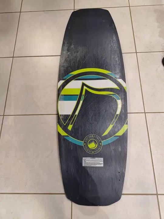 Kit wakeboard prancha e bota - Foto 5