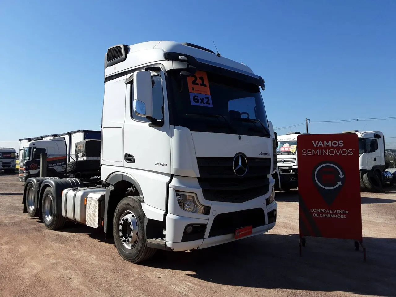 Mercedes-Benz Actros 2548/36 LS 6x2 2021/2021 - Foto 3