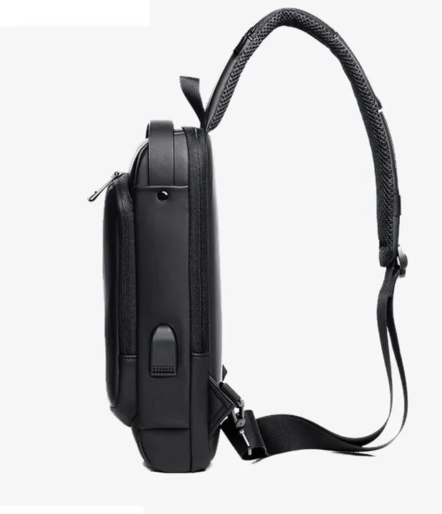 Bolsa com cadeado, impermeável, USB para carregador portátil.  - Foto 6