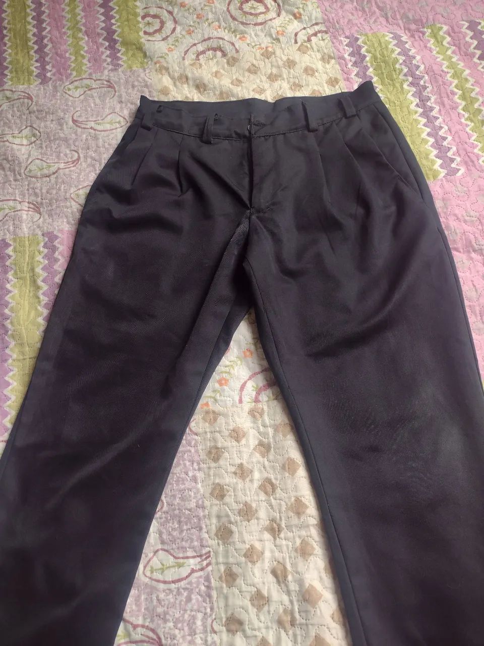 Calça Social Preta Masculina - Foto 3