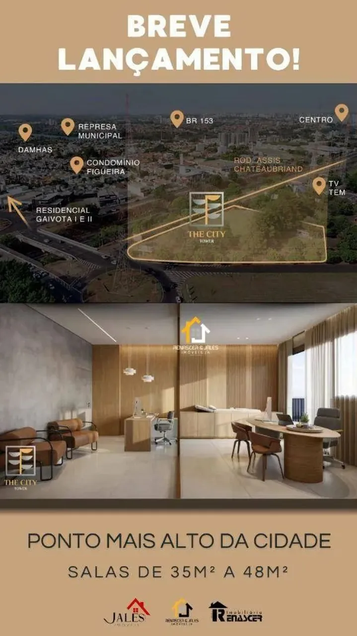 Sala à venda, 35 m² por R$ 550.000,00 - Jardim Primavera - São José do Rio Preto/SP