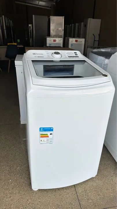 Máquina de Lavar Roupa Electrolux 14kg Branca - Foto 2