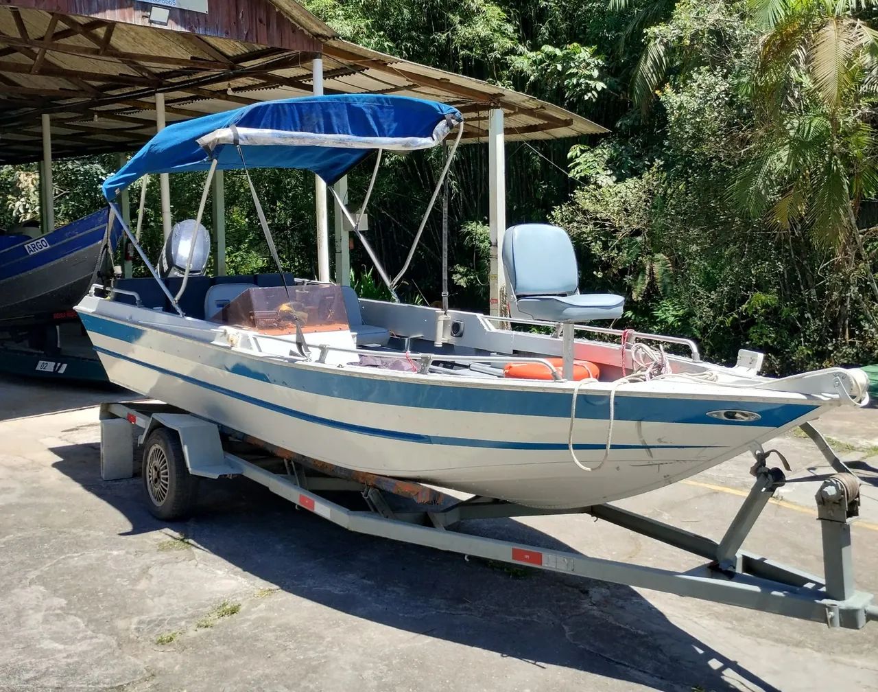 Oportunidade! Lancha Ecologia 19 Pés Motor Etech 75HP 2T - Foto 8