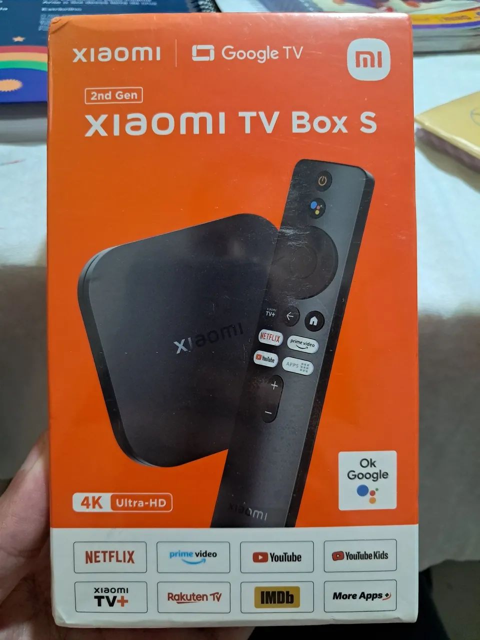 Xiaomi Mi Box S de segunda geração 8gb