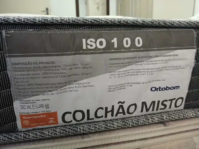 Colchão casal ortobom misto