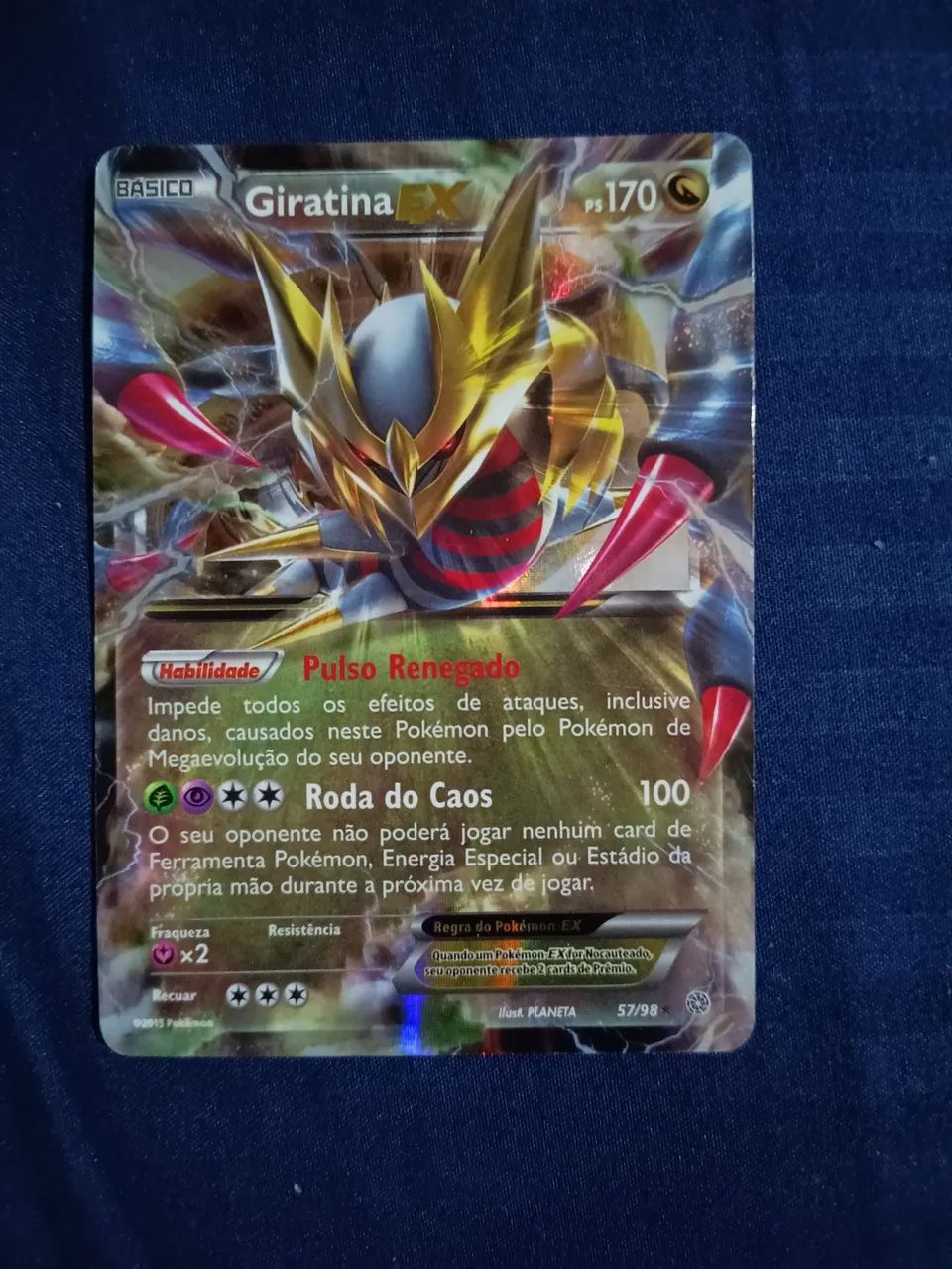 Pokemon TCG Origens Ancestrais - Giratina EX 57/98