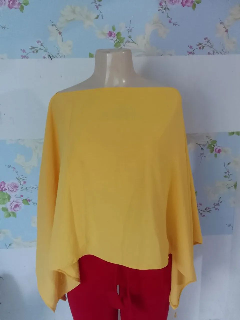 Blusa Bata Capa nova com top