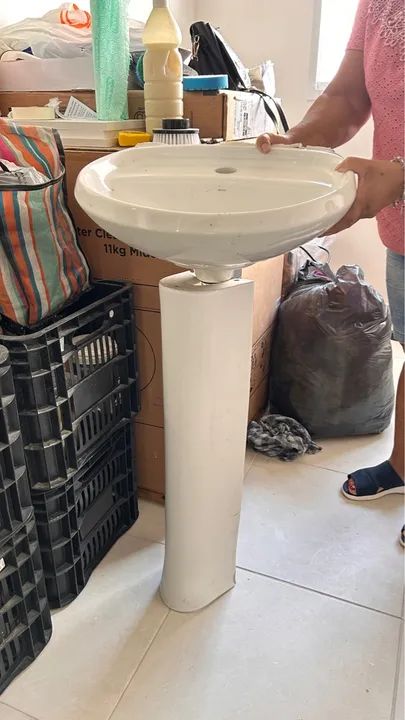 Conjunto pia de cozinha e banheiro e tanque - com torneira - Foto 6