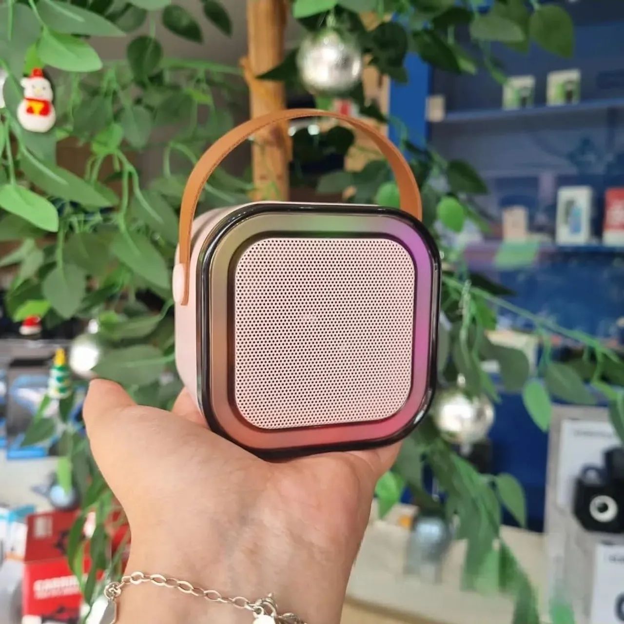 Caixa Bluetooth 30W - Faça Seu Show com 2 Microfones Sem Fio! - Foto 3