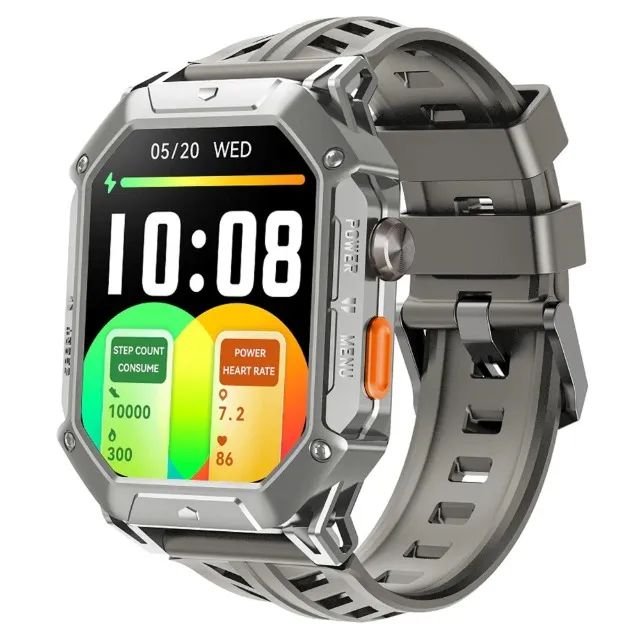 Relógio Smartwatch Haylou IRON N1 - Cinza