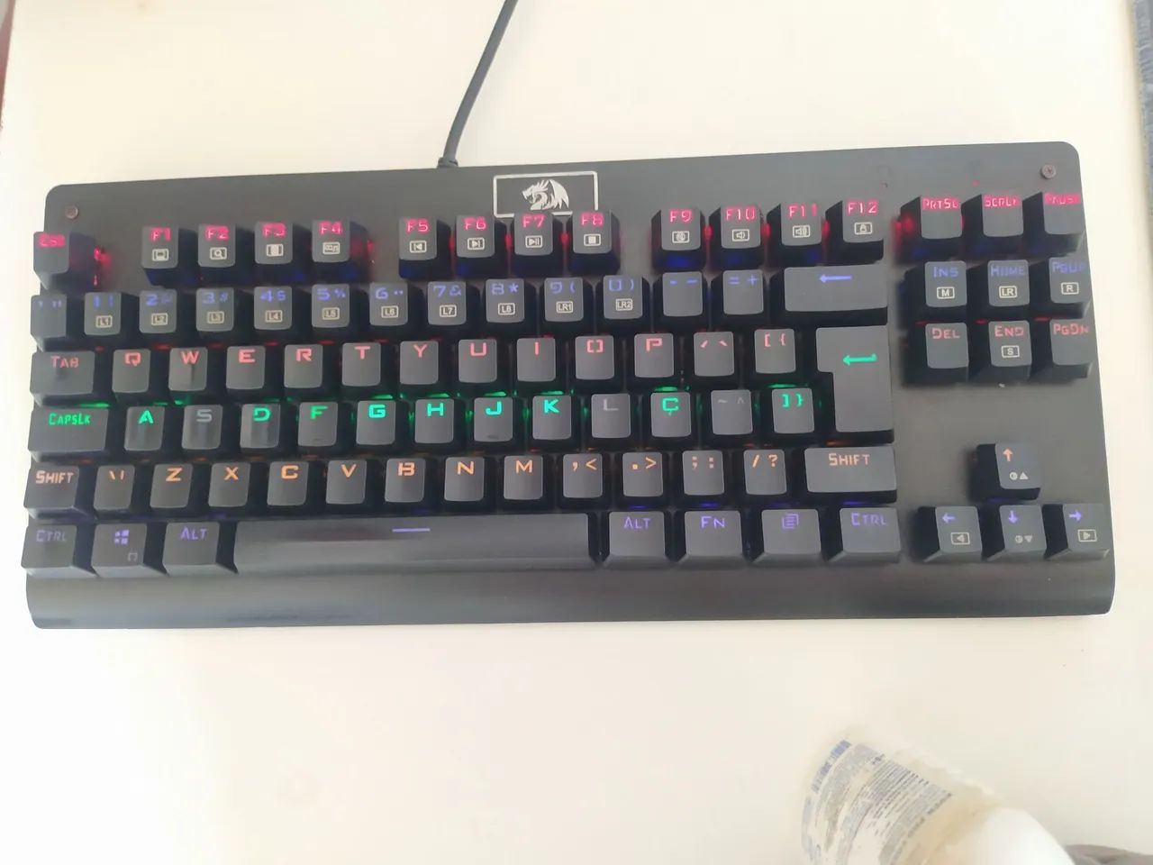 Teclado Red Dragon Mecânico Brown