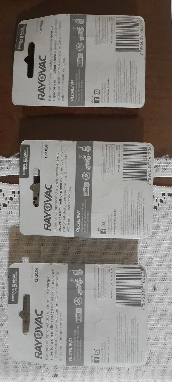 Pilhas Alcalinas 9V Rayovac - Alta Performance - Foto 2