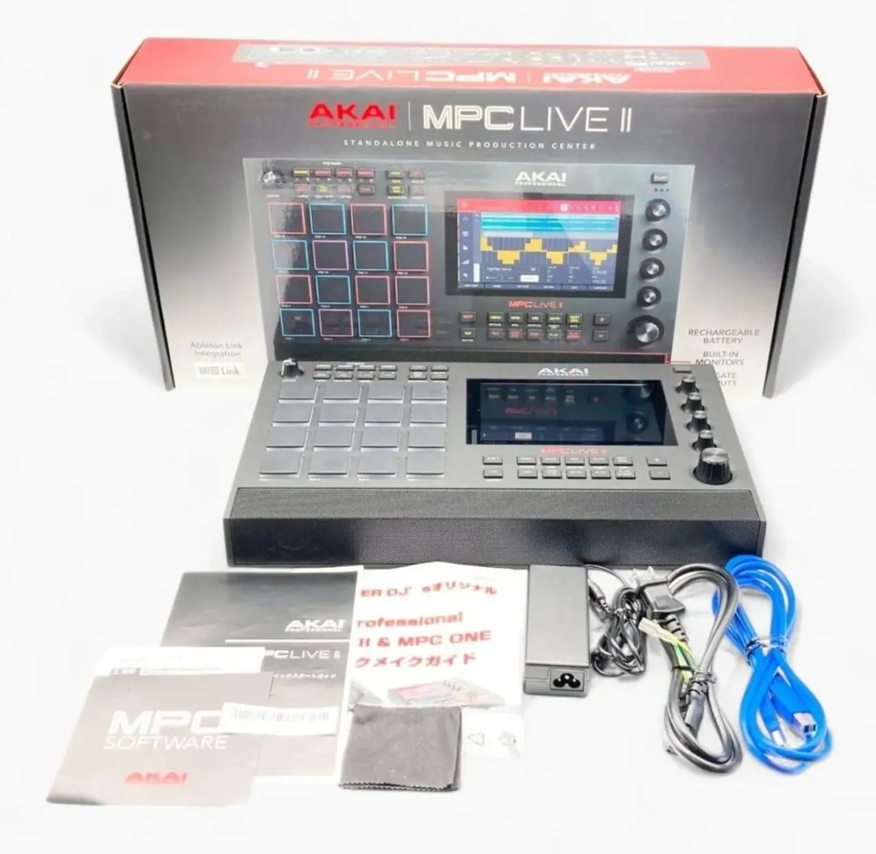 AKAI MPC Live 2 II como nova, com pelicula ainda - Instrumentos