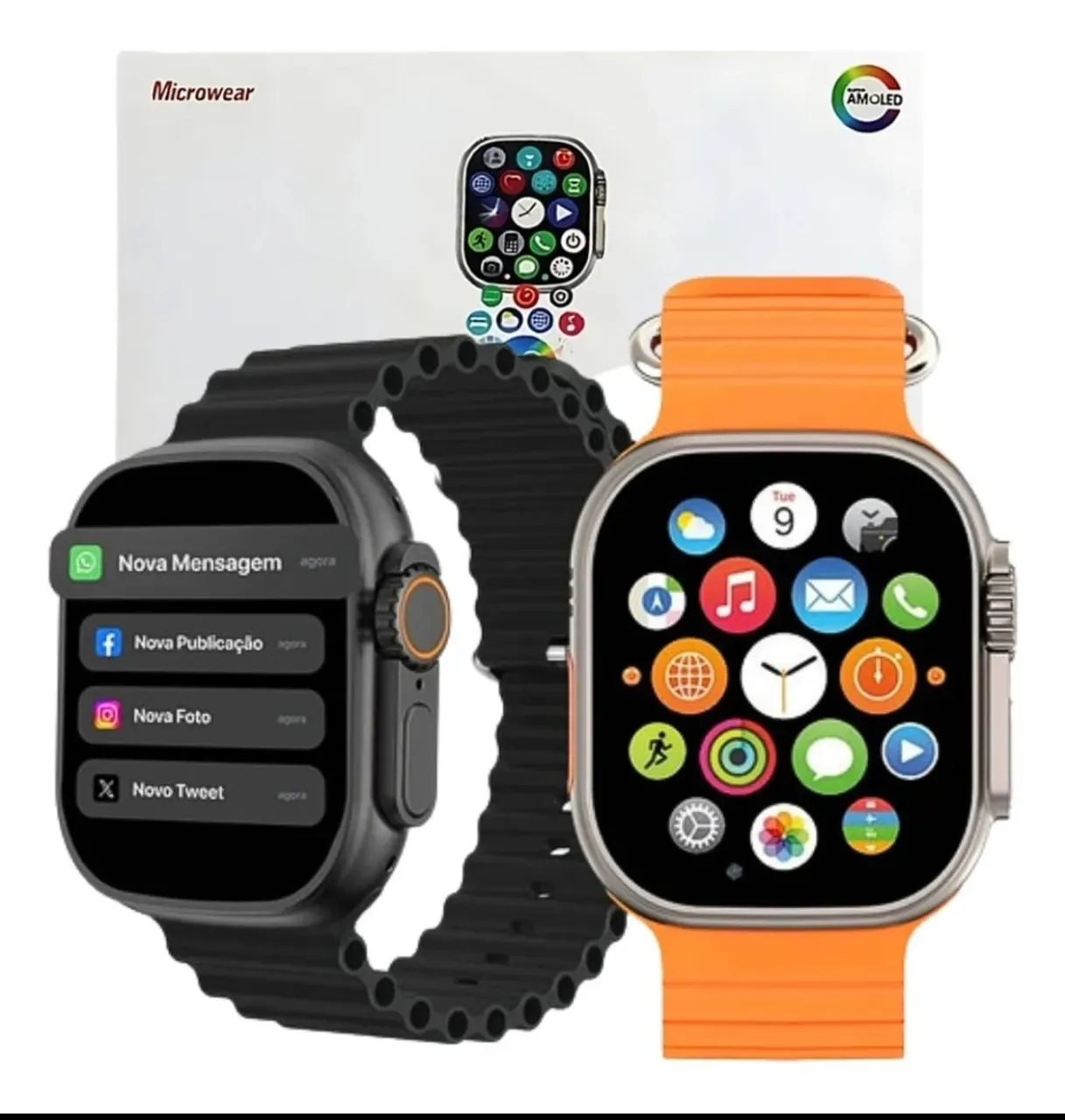 Smartwatch W69+ Ultra 49mm Series 10 Amoled 2024