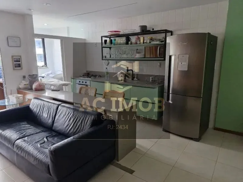 Apartamento à venda em Salvador-BA, bairro Alphaville: 1 quarto, 1 suíte, sala em 2 ambien
